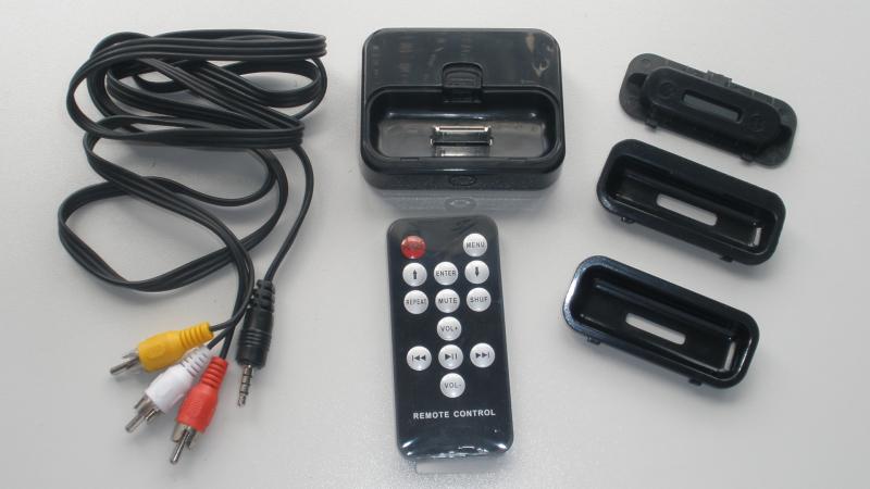 Universal Dock Station Charger with Infra Red Remote For iPod